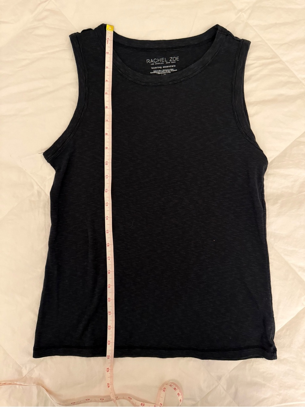 Rachel Zoe blue Layering Essentials Tee - Picture 4 of 8